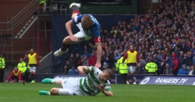 The Celtic player remembered for the Rangers tackle The Celtic player remembered for the Rangers tackle