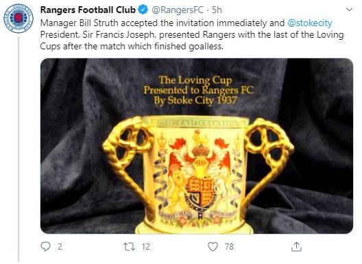 Slippy joins Rangers as they get out family porcelain in self-promoting royalist tweet Slippy joins Rangers as they get out family porcelain in self-promoting royalist tweet