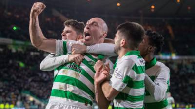 Celtic captain Scott Brown enjoying his return to training pitch after lockdown