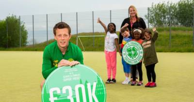 Celtic Foundation donates £30k to new schools project Celtic Foundation donates £30k to new schools project
