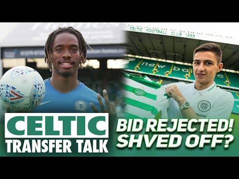 CELTIC HAVE BID REJECTED FOR CHAMPIONSHIP STRIKER! MOI STAYING? SHVED OFF? | Celtic Transfer Talk