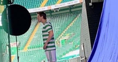 Leaked Celtic kit launch photo shows McGregor modelling rumoured Adidas strip Leaked Celtic kit launch photo shows McGregor modelling rumoured Adidas strip