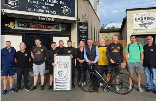 Celts cycle to raise money to build statue of Caesar in Bellshill: £6500 still needed Celts cycle to raise money to build statue of Caesar in Bellshill: £6500 still needed