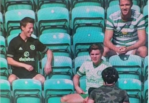 Rangers fans laugh at Adidas kits as Celts pish themselves Rangers fans laugh at Adidas kits as Celts pish themselves