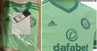 Celtic away kit leaked as lime green adidas shirt is shared on social media Celtic away kit leaked as lime green adidas shirt is shared on social media