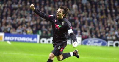 The Celtic hero Del Piero joined for a Drumchapel 11-a-side game The Celtic hero Del Piero joined for a Drumchapel 11-a-side game