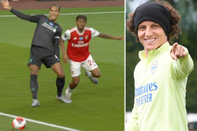 Van Dijk ‘turns into most Arsenal centre-back ever’ after rare horror blunder gifts Lacazette equaliser at The Emirates Van Dijk ‘turns into most Arsenal centre-back ever’ after rare horror blunder gifts Lacazette equaliser at The Emirates