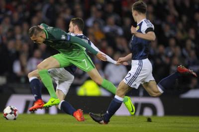 Kieran Tierney or Andy Robertson? Liverpool defender ‘sick to death’ of comparisons between pair