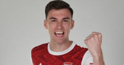Arsenal fans sing former Celtic star Kieran Tierney’s praises as he launches new kit Arsenal fans sing former Celtic star Kieran Tierney’s praises as he launches new kit
