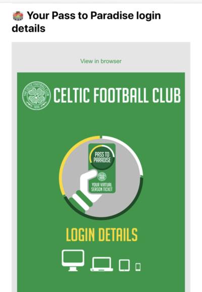 Major Virtual Season Ticket Update – Login and New Website Major Virtual Season Ticket Update – Login and New Website