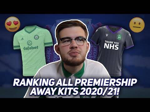 RANKING ALL 12 SCOTTISH PREMIERSHIP AWAY KITS! – 2020/21! RANKING ALL 12 SCOTTISH PREMIERSHIP AWAY KITS! – 2020/21!