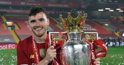 Andy Robertson pays tribute to aunt who never lived to see him make it big Andy Robertson pays tribute to aunt who never lived to see him make it big