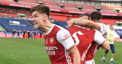 Celtic congratulate Arsenal star Kieran Tierney after FA Cup win Celtic congratulate Arsenal star Kieran Tierney after FA Cup win