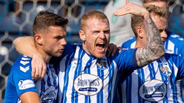 Kilmarnock 1-1 Celtic: Chris Burke penalty holds the champions Kilmarnock 1-1 Celtic: Chris Burke penalty holds the champions