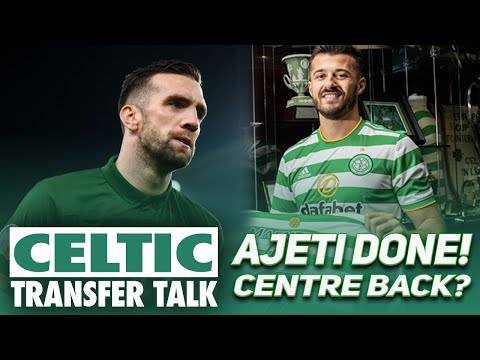 CELTIC IN TALKS WITH PREMIER LEAGUE CENTRE BACK? | AJETI OFFICIALLY SIGNS! | Celtic Transfer Talk CELTIC IN TALKS WITH PREMIER LEAGUE CENTRE BACK? | AJETI OFFICIALLY SIGNS! | Celtic Transfer Talk