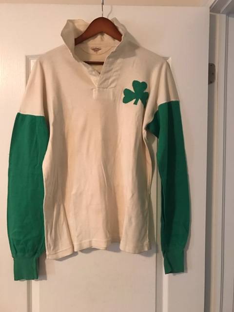 Celtic’s Billy Price and the ‘political shirt’ -A Shamrock ‘too prominent’, rescued from the flames Celtic’s Billy Price and the ‘political shirt’ -A Shamrock ‘too prominent’, rescued from the flames