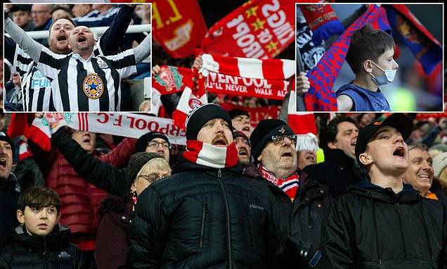 Football fans ‘might not be allowed to sing or chant’ when they return to stadiums next month Football fans ‘might not be allowed to sing or chant’ when they return to stadiums next month
