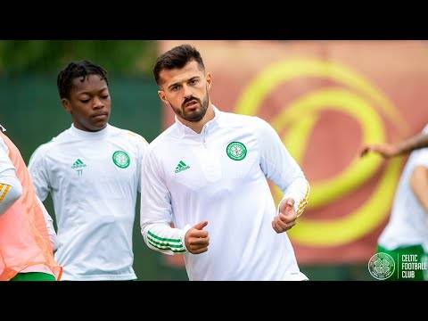 Albian Ajeti joins the Bhoys for training at Lennoxtown Albian Ajeti joins the Bhoys for training at Lennoxtown