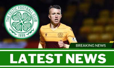 Celtic Ready As Strachan Gives Motherwell Star The Once Over Celtic Ready As Strachan Gives Motherwell Star The Once Over