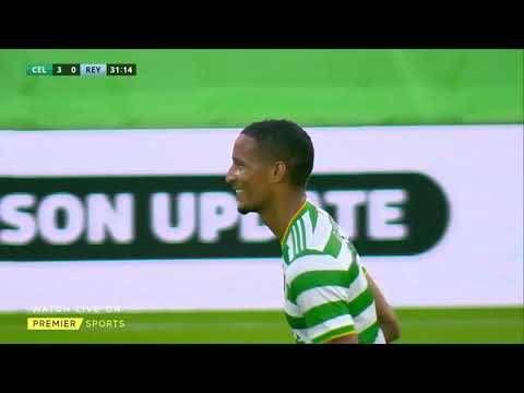 Jullien with a towering header from the corner to make it 3-0 for Celtic | Premier Sports Jullien with a towering header from the corner to make it 3-0 for Celtic | Premier Sports