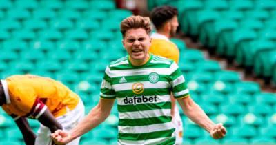 The James Forrest Celtic roar that shows winger still has 10 In A Row hunger The James Forrest Celtic roar that shows winger still has 10 In A Row hunger
