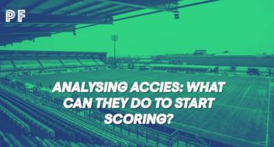 Analysing Accies: What do Hamilton Need to do to Start Scoring? Analysing Accies: What do Hamilton Need to do to Start Scoring?