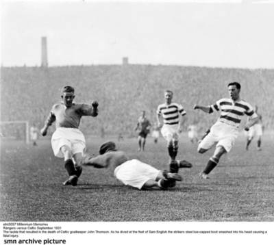 Tortured: How Celtic fans travelled to England to taunt ex-Rangers striker Sam English over John Thomson’s death Tortured: How Celtic fans travelled to England to taunt ex-Rangers striker Sam English over John Thomson’s death