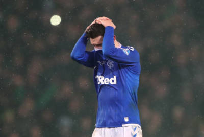 Blow for Rangers as Ryan Jack becomes big injury doubt for upcoming Celtic clash