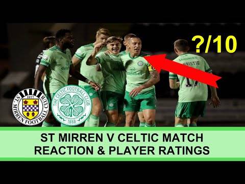 ST MIRREN 1-2 CELTIC | Shane Duffy Goal! | PLAYER RATINGS & REACTION TO HIGHLIGHTS & GOALS