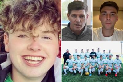 Rangers boss Gerrard sponsors young Celtic fan’s charity match as ex-Hoops star Tierney sends touching message Rangers boss Gerrard sponsors young Celtic fan’s charity match as ex-Hoops star Tierney sends touching message