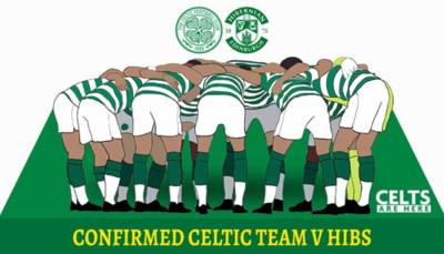 Confirmed: Edouard Benched – Celtic Team V Hibs Confirmed: Edouard Benched – Celtic Team V Hibs