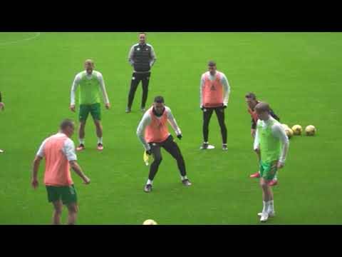 Bhoys train before Bosnia!