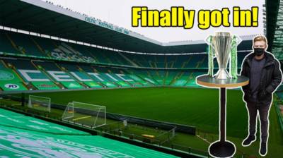 Celtic Park – Corporate lounge at Celtic Football Club – lunch with a view!