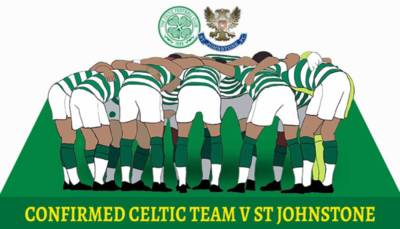 Brown Benched, Turnbull Starts: Celtic Starting XI Brown Benched, Turnbull Starts: Celtic Starting XI