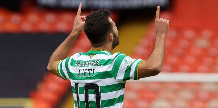 Albian Ajeti set to be available for Glasgow derby