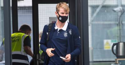 Filip Helander in Rangers fitness sweat ahead of Celtic match