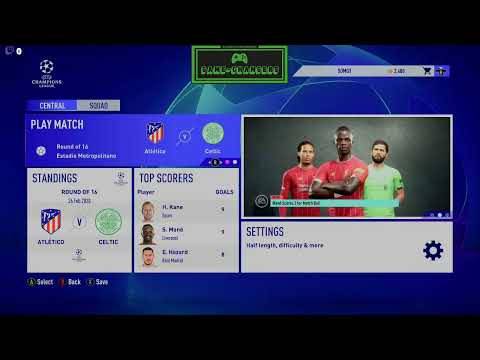 GameChangers// FIFA 20 // CELTIC – ROAD TO CL FINAL – EP 4 – LAST 16