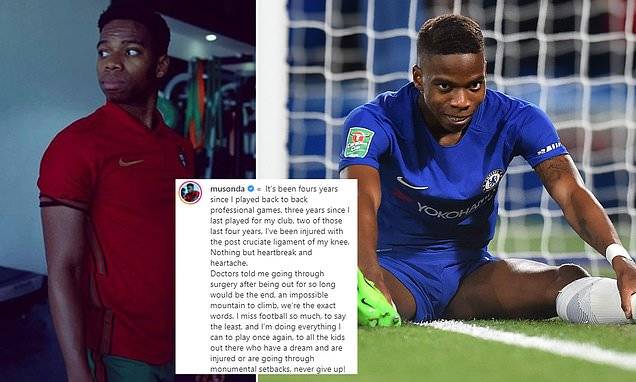 Chelsea’s Charly Musonda Jr opens up on devastating knee injury which left doctors fearing the worst
