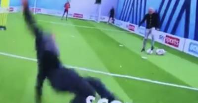 Former Celtic star Scott Sinclair suffers hilarious on-air mishap Former Celtic star Scott Sinclair suffers hilarious on-air mishap