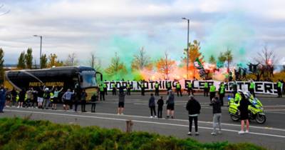 Celtic fans gather at Parkhead despite Nicola Sturgeon’s warnings to stay away Celtic fans gather at Parkhead despite Nicola Sturgeon’s warnings to stay away