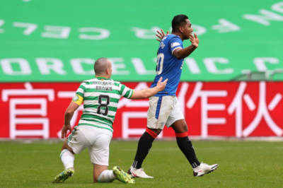 Celtic vs Rangers: Ex-Hoops ace Sutton says Morelos could have been sent off as he escaped punishment for slapping Brown Celtic vs Rangers: Ex-Hoops ace Sutton says Morelos could have been sent off as he escaped punishment for slapping Brown
