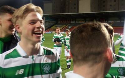 ‘The only positive’ ‘love his passion’ ‘he gets it’ two images that Celtic fans are flocking to