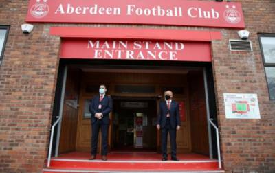 Aberdeen go public after plan for 1,000 fans v Celtic is rejected Aberdeen go public after plan for 1,000 fans v Celtic is rejected