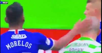 Alfredo Morelos ‘petulant and chidlish’ for Scott Brown slap Alfredo Morelos ‘petulant and chidlish’ for Scott Brown slap