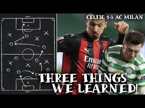 Celtic 1-3 Ac Milan | Three Things We Learned! | Poor Performance Opens Europa League! Celtic 1-3 Ac Milan | Three Things We Learned! | Poor Performance Opens Europa League!