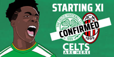 Celtic Starting XI; Griffiths First Start, No Room for Fans Choice Celtic Starting XI; Griffiths First Start, No Room for Fans Choice