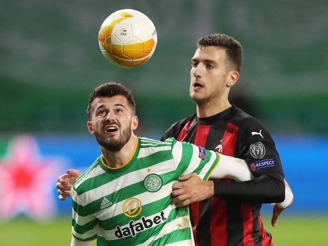 Result: Celtic suffer home defeat to AC Milan in Europa League Group H opener Result: Celtic suffer home defeat to AC Milan in Europa League Group H opener