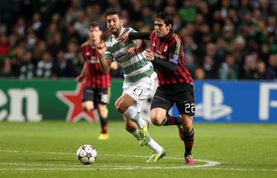 AC Milan legend Kaká makes Celtic Park admission AC Milan legend Kaká makes Celtic Park admission