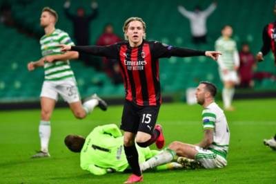 Celtic deliver a performance if not a result against AC Milan but 3-5-2 is over Celtic deliver a performance if not a result against AC Milan but 3-5-2 is over
