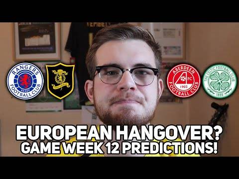 MY GAMEWEEK 12 SCOTTISH PREM PREDICTIONS – EUROPEAN HANGOVER? MY GAMEWEEK 12 SCOTTISH PREM PREDICTIONS – EUROPEAN HANGOVER?